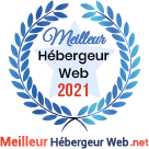 Récompense "MEILLEUR HEBERGEUR WEB"
