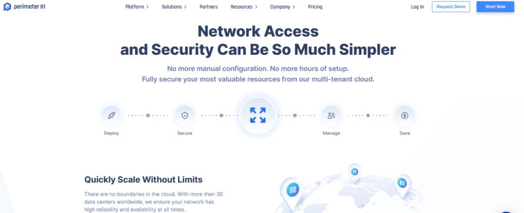 Solutions VPN pour les entreprises Perimeter 81