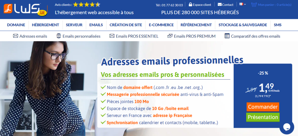 Comparatif des meilleurs hébergeurs pour e-mail 1 Meilleurs hébergeurs Web, avis et codes promos
