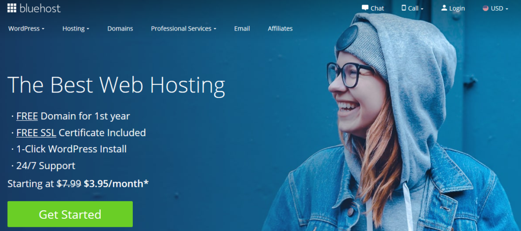 bluehost hebergement