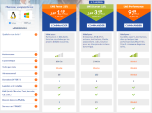 LWS 2 hebergement web