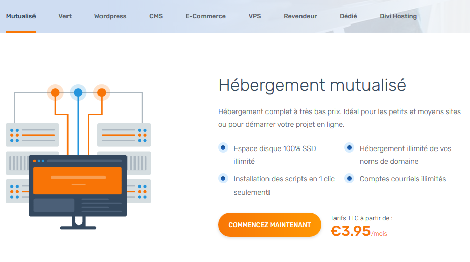 prix hebergeur ex2