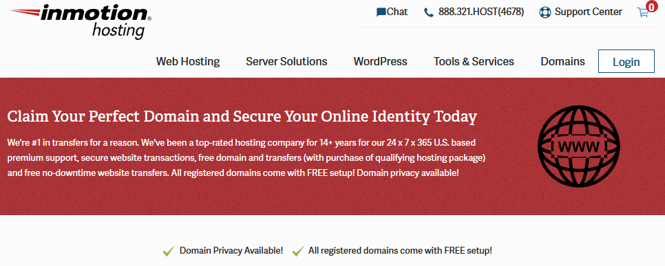 Meilleurs hébergeur serveur dédiés Américain 1 Hébergement dédiés US InMotion Hosting