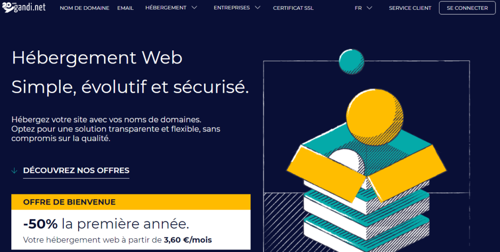Comparatif des meilleurs hébergeurs pour Python 3 Hébergeur pou Python Gandi