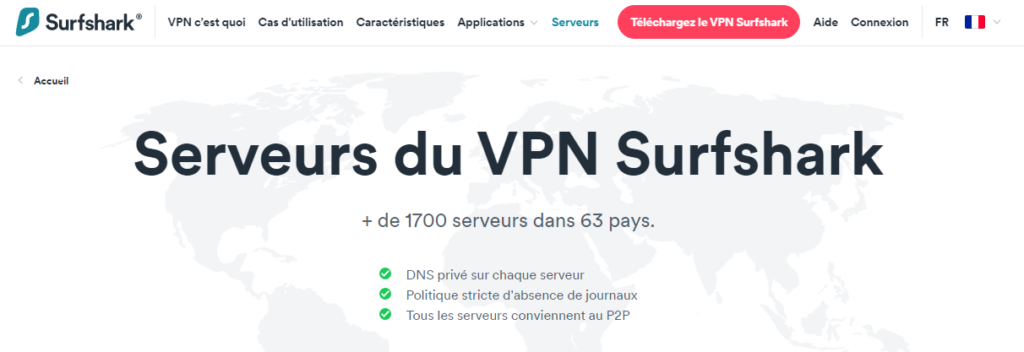VPN pour télécharger des torrents Surfshark