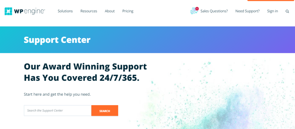 WP Engine 3 support wp engine