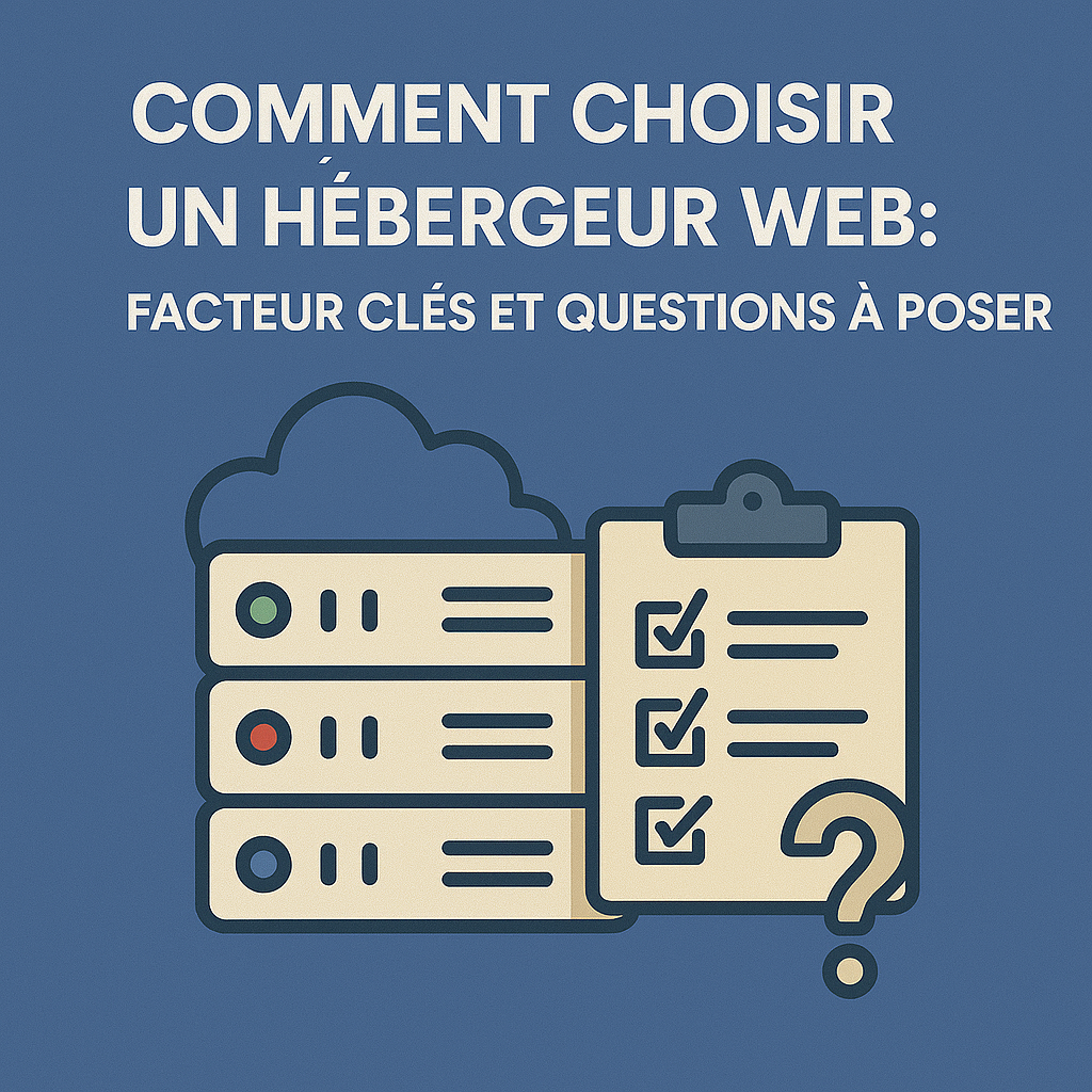 Choisir un hébergeur web