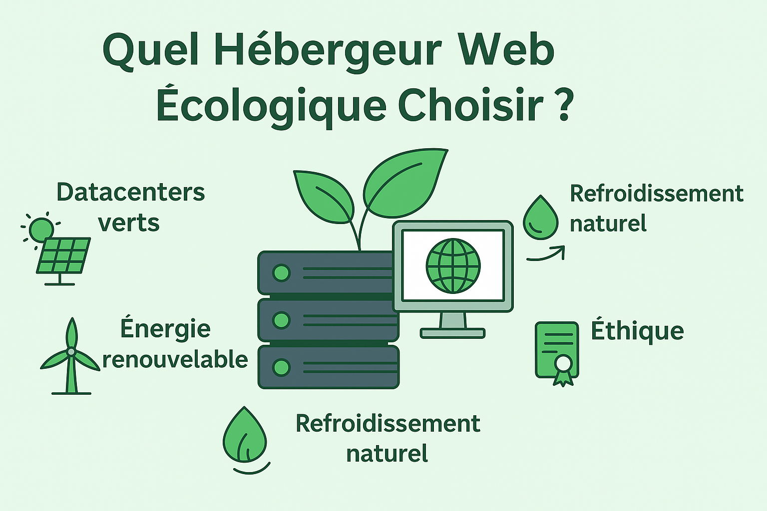 Quel hébergeur web écologique choisir ? 5 Meilleurs hébergeurs Web, avis et codes promos